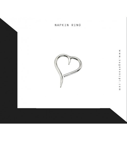 Amore Napkin Ring (Set Of 6)