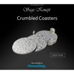 Crumbled Coasters