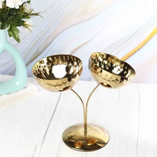 SAGE KONCPT TULIP BOWL GOLD