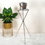 Ice Bucket Stand (Silver)