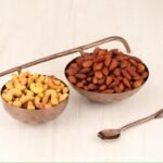 SAGE KONCPT BRANCH NUT BOWL WITH SPOON  ROSE GOLD