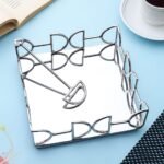 SAGE KONCPT D DESIGN TISSUE HOLDER SILVER