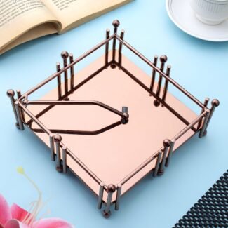 SAGE KONCPT I BALL TISSUE HOLDER ROSE GOLD