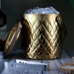 SAGE KONCPT DAIMOND ICE BUCKET GOLD