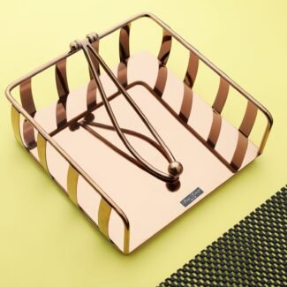 SAGE KONCPT IVORY TISSUE HOLDER ROSE GOLD