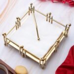 SAGE KONCPT I BALL TISSUE HOLDER  GOLD