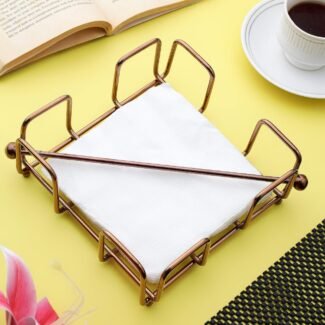 SAGE KONCPT NESTROOTS TISSUE HOLDER ROSE GOLD